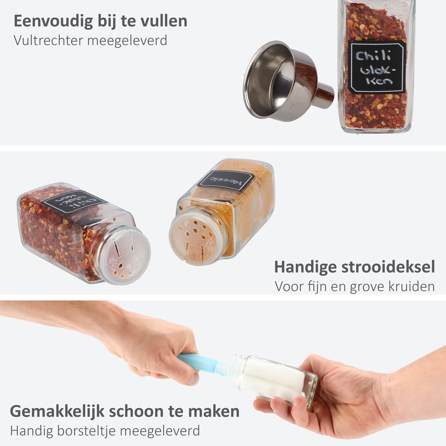 Kruidenrek Lade met 28 Potjes